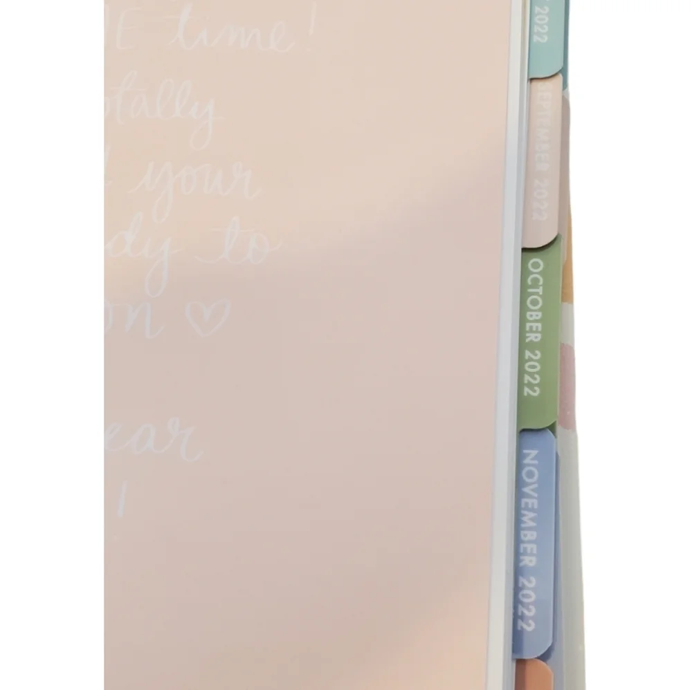 Eccolo 18 Month Weekly/Monthly Planner Spiral Bound Hardcover New